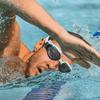 High-definition Swimming Goggles Silicone Flat Transparent Goggles  for Men Women