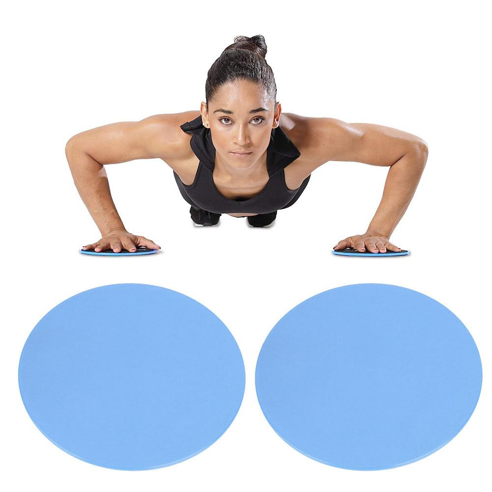 2pcs Exercise Sliding Gliding Disc Fitness Core Slider Sport Full Body Workout