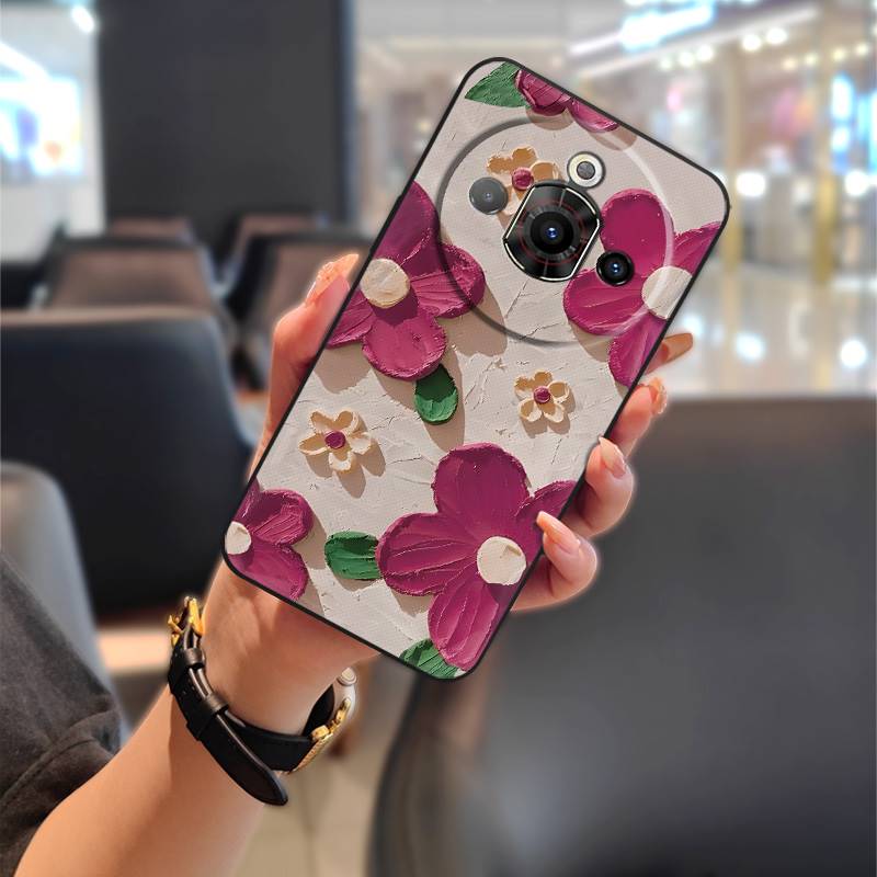 Anti-dust Cute Phone Case For ZTE Nubia Focus Pro 5G Soft Case Cartoon Back Cover Silicone Animals Waterproof Protective