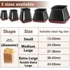 Felt Pads Furniture Pad Silicone Material Furniture Cap Floor Protectors  Hardwood Floors
