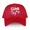 New Arrival Solid Baseball Caps Men Summer Breathable Golf Hat CLIMB Climbinger Teens Fashion Brand Cap Female Leisure Hats