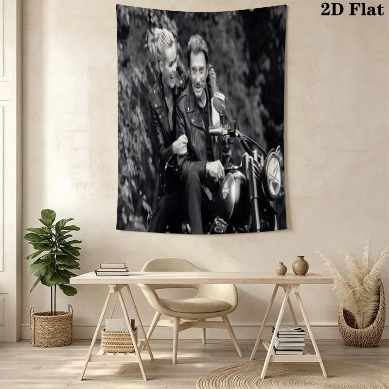 Ride Wild Style Tapestry Wallmounted Background Cloth Work Of Art Wall Covering Decoration Background Wall Hanging Cloth