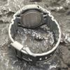 CASIO Men Liquid Crystal,Analog Dual Display Series Gray Watch GA-2100-1A1(Watch3--)
