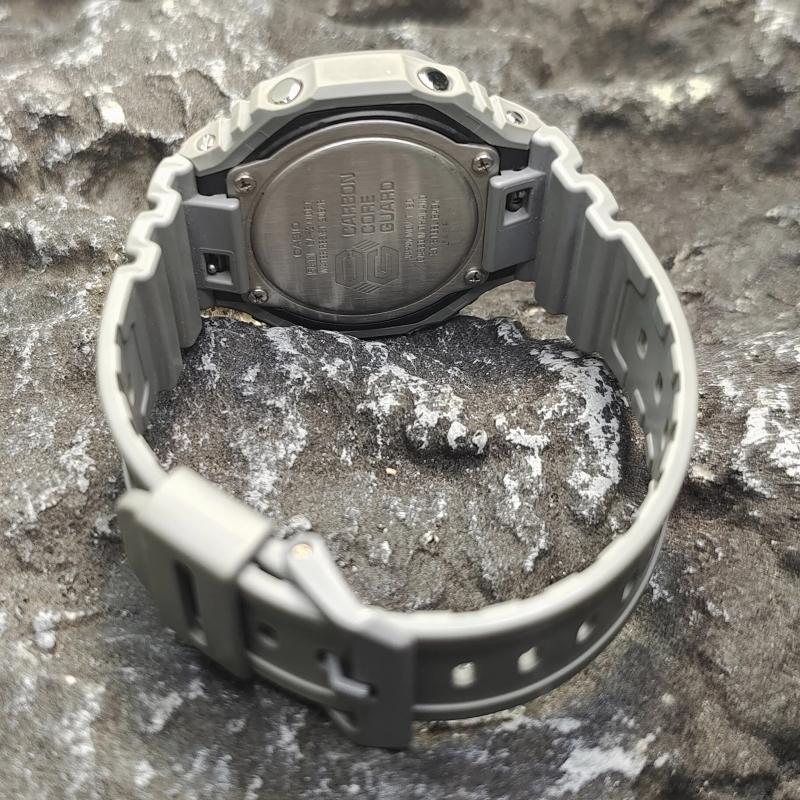 CASIO Men Liquid Crystal,Analog Dual Display Series Gray Watch GA-2100-1A1(Watch3--)