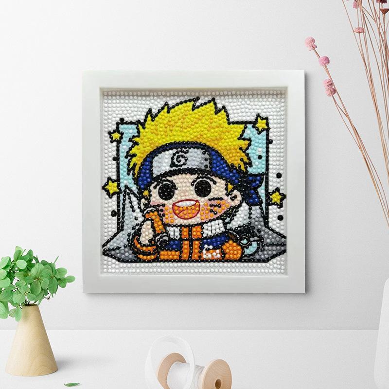 Free Shipping/Cartoon Diamond Painting Children'S Gift Handmade Cross Stitch Framed Diy Bedroom Sticker