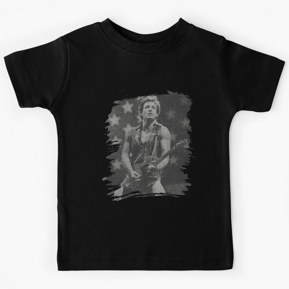 Bruce Springsteen Colorful Pop Music Tiles T-Shirt For Rock Lovers Kids T-Shirt 110