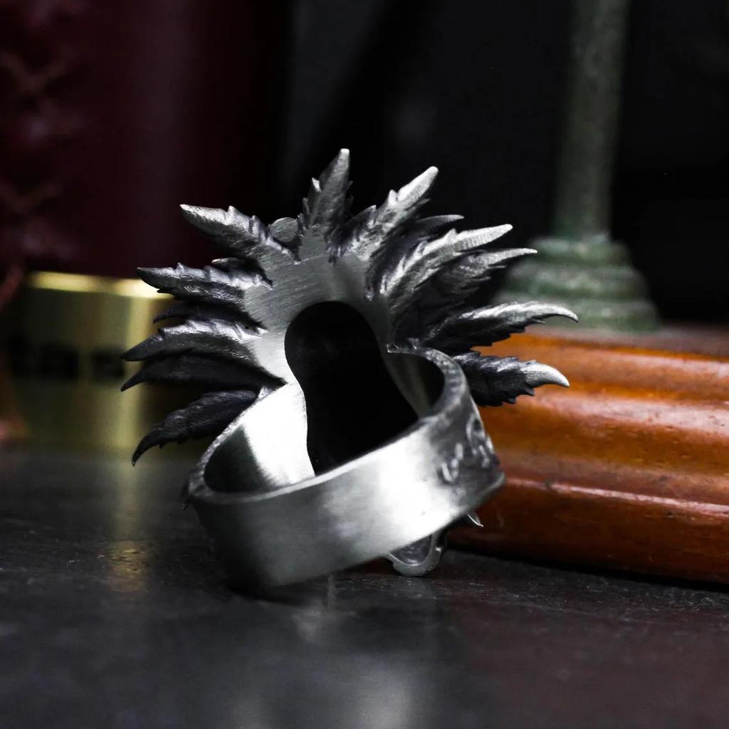 Priestess Retro Priest Men and Women Indian Culture Festival Gift Ring