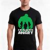 T-shirt Im Always Angry Estiva Casual Cotone Maglietta Oversize Streetwear Top Stampa Grafica Vintage Vestibilità Larga Manica Corta