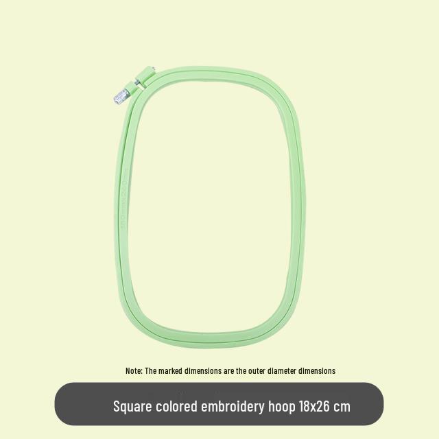 Handmade Square Embroidery Hoop Tool for Cross-Stitch and Frame Holder