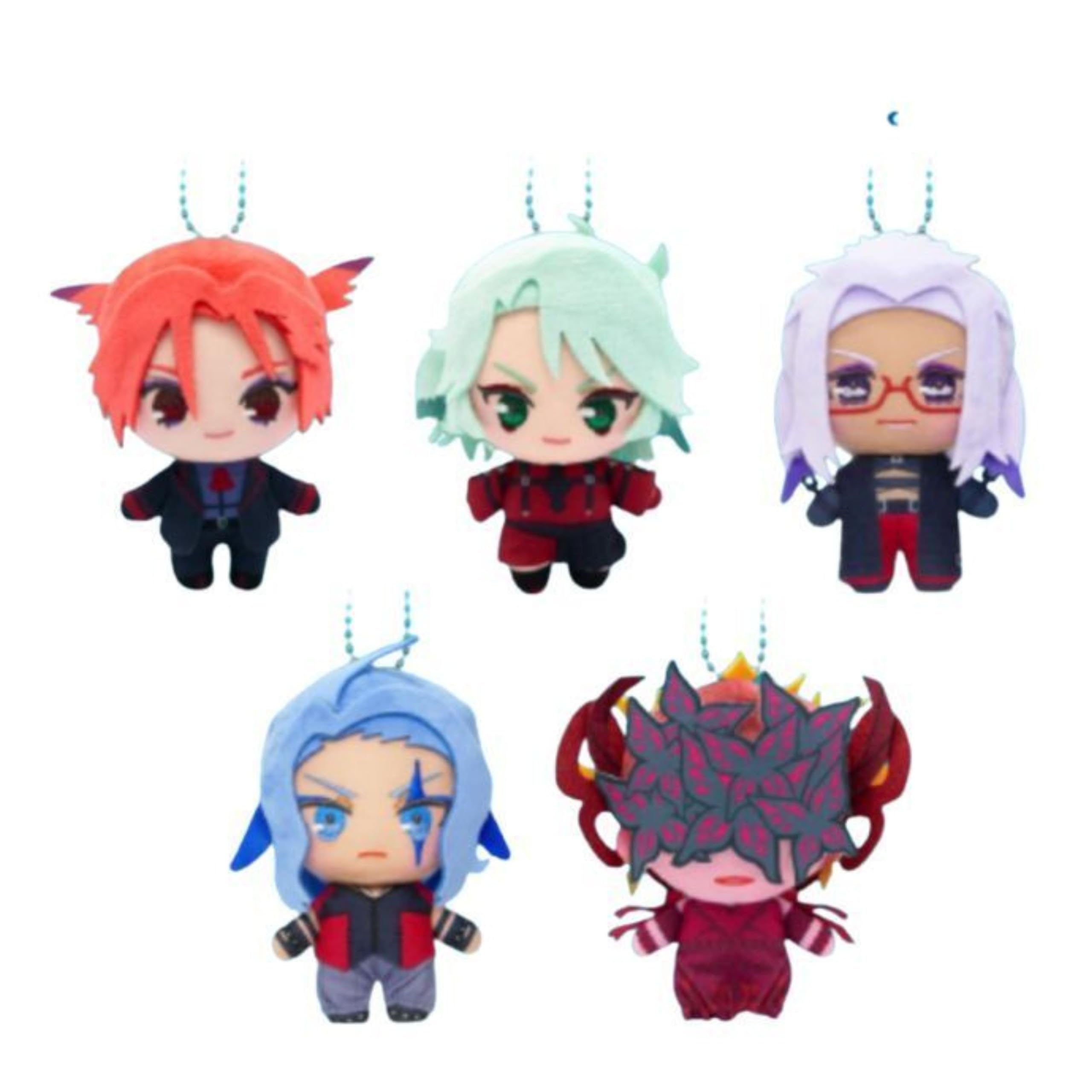 Prince Session Orchestra Prechas Plush Toys: Band Snatch & Red Queen - Complete Set of 5 (Official)