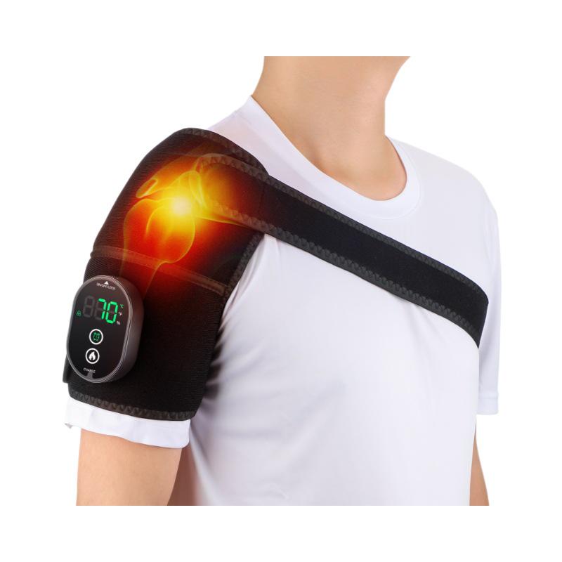 6-Speed Electric Heating Knee Pad for Cold Leg Joint Therapy with Wormwood Compression