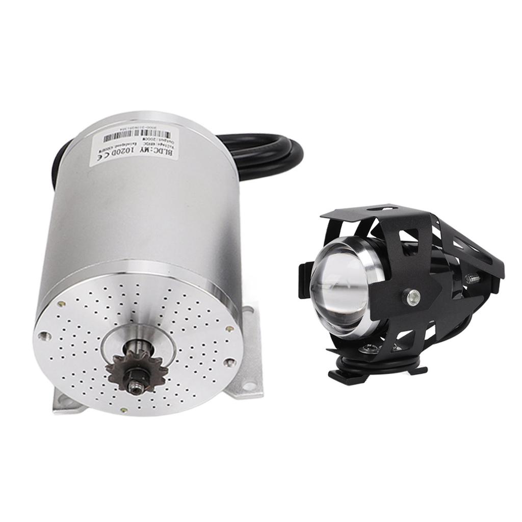 DC48V 2000W Brushless DC Motor Controller Kit 4500rpmMin for DIY Go Kart Electric Scooter Bike