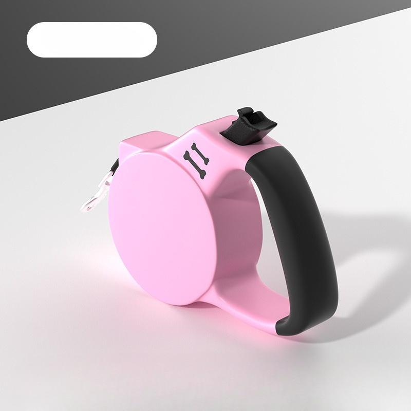 Automatic rope dog leash dog leash going out to walk the dog automatic telescopic retractor Corgi Shiba Inu