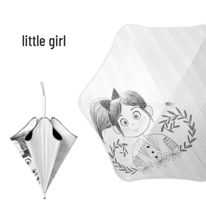 Nanjiao Cartoon Straight Handle UV Umbrella 23 inch