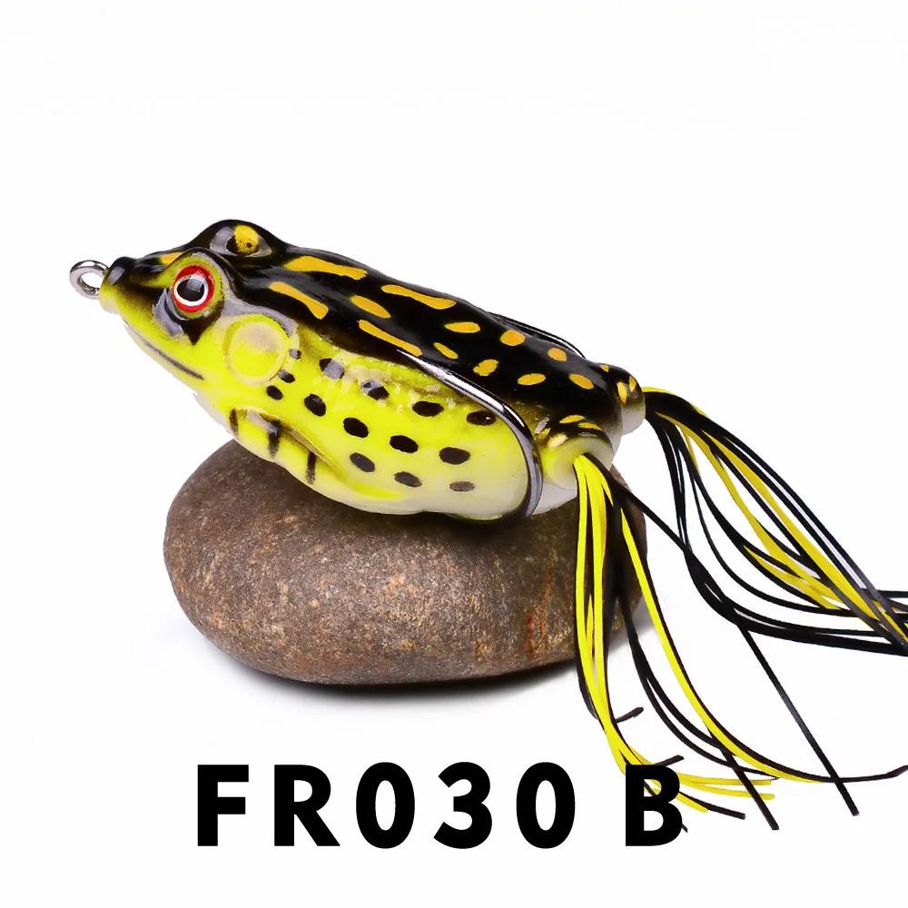 Frog Fishing Lure 4.3/5.3/6/6.5cm 5/8.5/13/17.5G Soft Silicone Bait Wobblers Artificial Bait Fishing Tackle Ray Frog TopWater