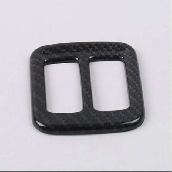 Carbon Fiber Rear Air Outlet Vent Cover Trim For 2017- JEEP Compass 1pcs