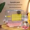 Acrylic Parrot and Budgie Cage: Large Ornamental Villa for Cockatiel, Finch & More