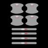 4pcs Car Door Handle Protector Stickers Vinyl Anti-Scratch Protection Auto Film For KIA Rio Ceed Sportage Cerato Soul Sorento