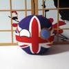 10cm Peluche Carino Countryball Polandball Bambole Ripiene Giocattoli Corti Anime Borsa Cuscino Mini Portachiavi Ciondolo Regali Cosplay