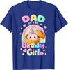 Dad of The Birthday Girl Kawaii Dumpling Squishy Matching T-Shirt
