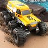 Amphibious 2.4GHz Remote Control Truck 8 Wheels Waterproof All Terrain RC Stunt Car