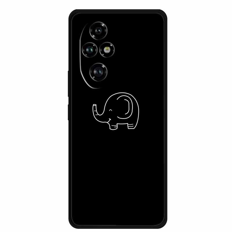 Black TPU Soft Case for Honor 200 Pro 5G Domestic Version