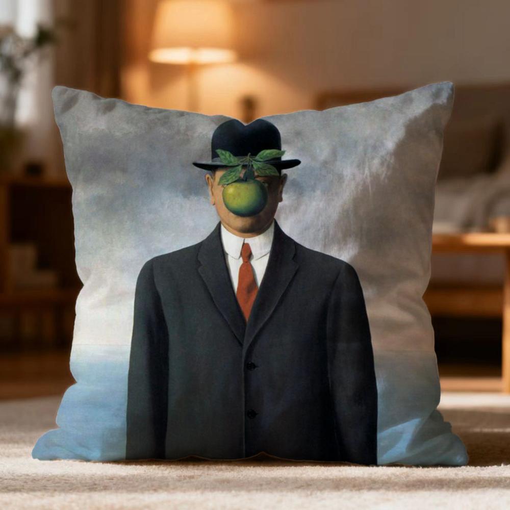 Popular S-Ssalvador dalied Cushion Cover Soft Washable Pillow Case Multi-Scene for Couch Bed Travel Office Use