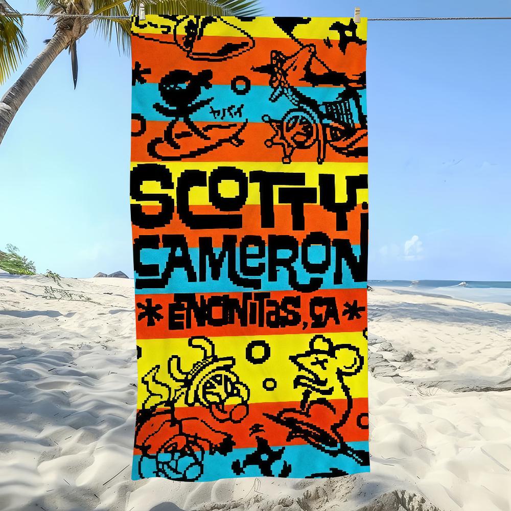 Towel Beach Oversized Funny Soft S-ScottyS Ultra Cool Absorbent Quick Drying Large C-Camerons Pool Travel Camping Bathroom
