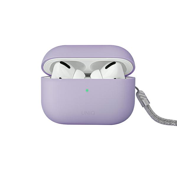 Super Merchant Silikon-Etui Uniq Lino Für Airpods Pro 2. Gen (2022/2023) Flieder