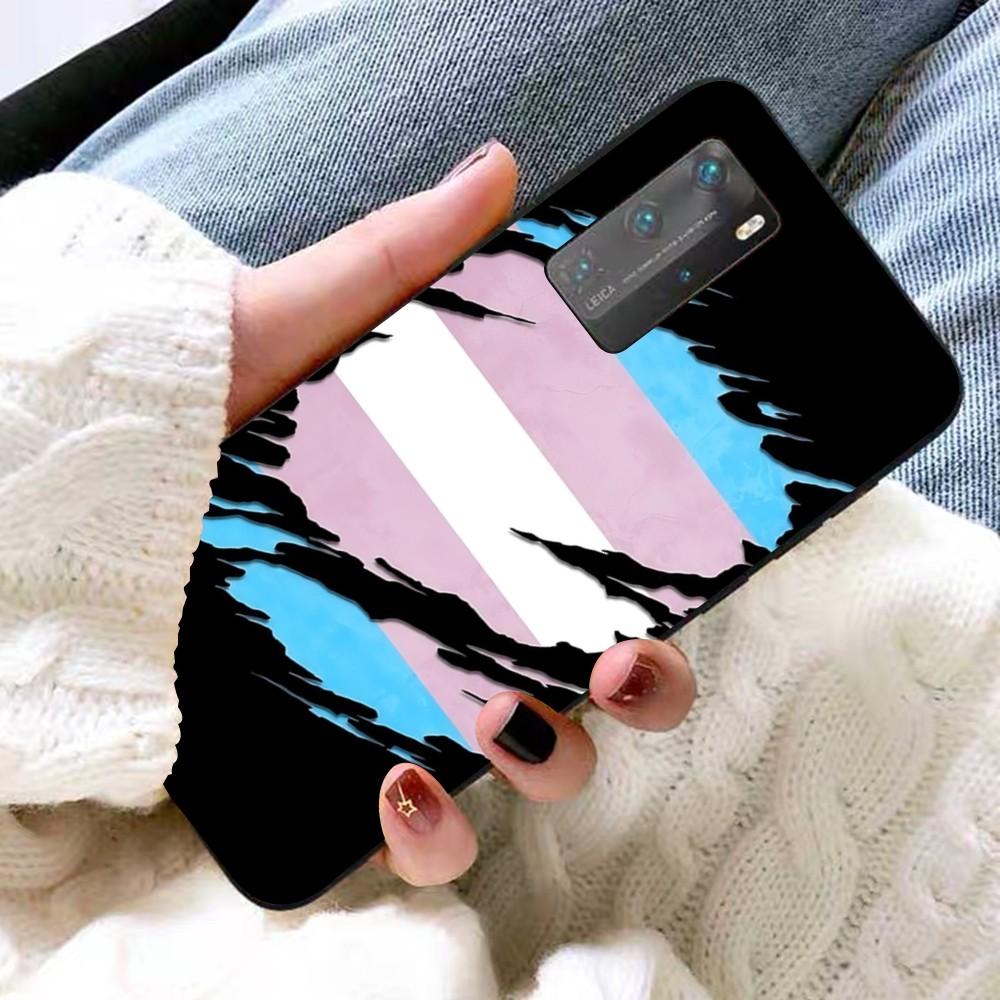T-Transgender Love Phone Case For Huawei P 8 9 10 20 30 40 50 Pro Lite Psmart Honor 10 Lite 70 Mate 20lite