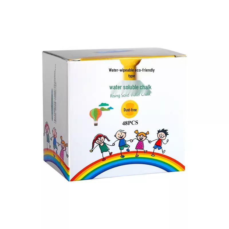 Colorful Water-soluble Erasable Chalk for Children's Classrooms and Kindergarten Graffiti