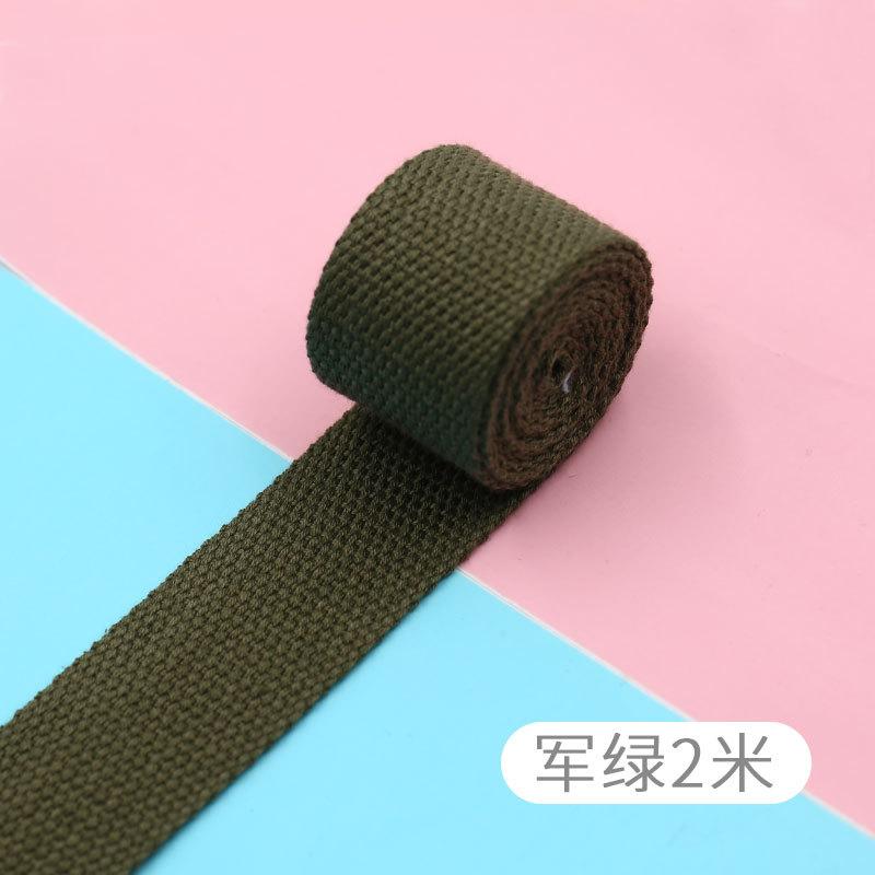 Color Polyester Cotton Webbing, Schoolbag Strap, Backpack Strap, Strap Strap, Shoulder Strap, Strap Accessories, Packing Strap, Cloth Strap.