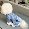 Dog Four-legged Clothing Teddy Bichon Small Dog Pomeranian VIP Schnauzer Traction Pet Clothing Autumn And Winter Clothing