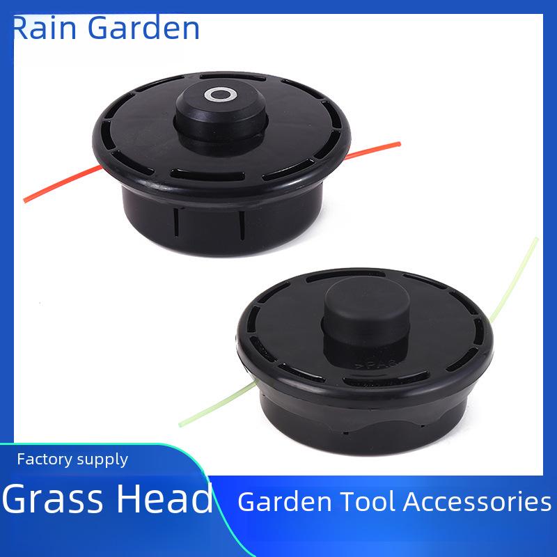 OMA Stringing Grass Trimmer Head - Lawn Mower Accessory with Nylon Line