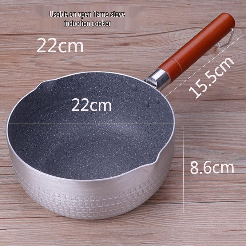 LIEI 22cm Thickened Aluminum Non-stick Cooking Pot
