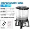 Gechi Solar Automatischer Koiteich Futterautomat CFF-106/206