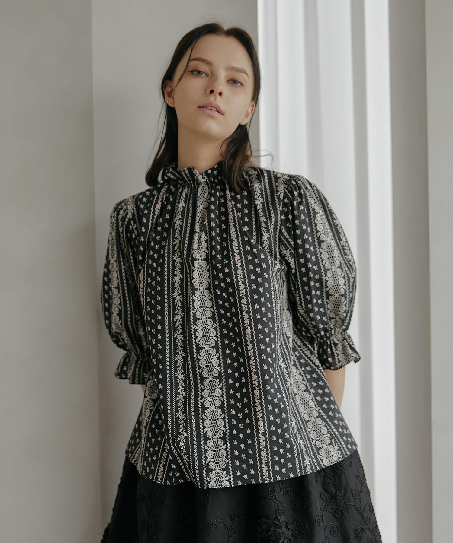 Tina Blossom Antique Blouse Free