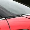 Carbon Fiber Car Accessories Front Windshield Modified Exterior Trim Cover Soft Sticker For Mini Cooper F60 Countryman 2017-
