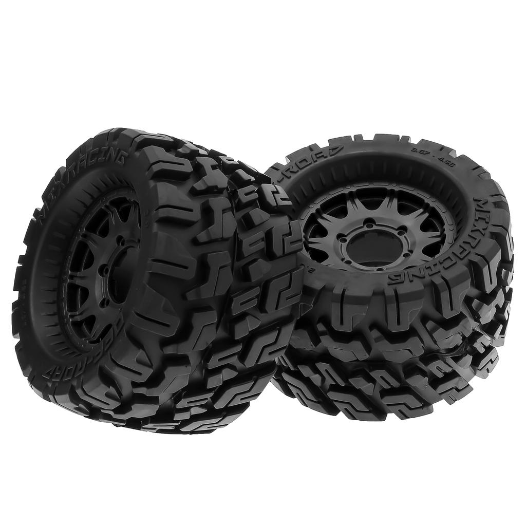 Remote Control Crawler Rubber Car Orange Tires 120*72*69mm 4pcs Replacement for Hpi Mk2 1Celsius10 Remote Control Ca