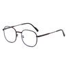 Automatic Po-sensitive Anti-blue Light Small Round Frame Nearsighted Glasses 7759