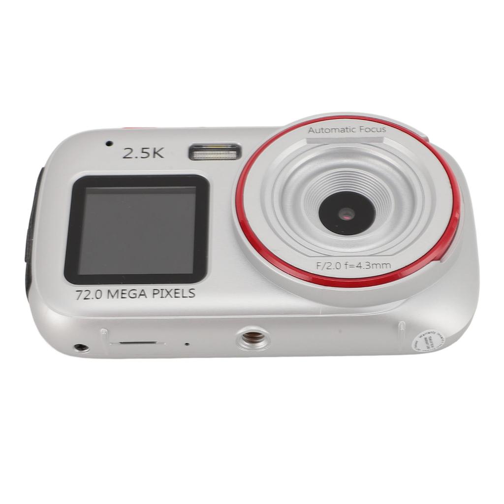 Fotocamera Digitale 72MP Doppio Schermo Anteriore Display a Colori 2.4in Posteriore Display 1.54in Videocamera con 16X