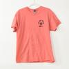 Gildan Mens Pink T-Shirt Area 11 Cotton Short Sleeve Round Neck Regular Size L