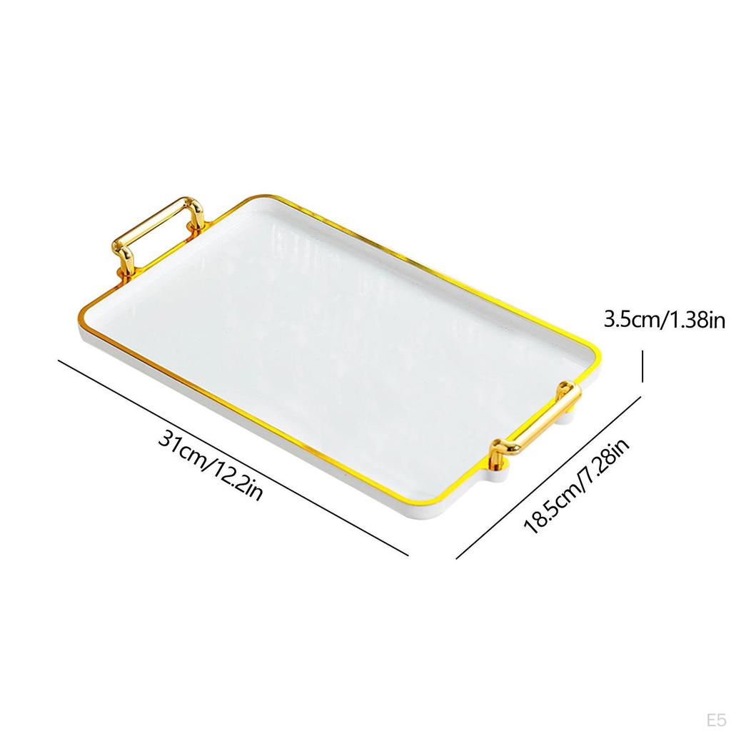 Decorative Tray for Serving Food And Drinks Ideal Housewarming Events