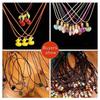 Soft Comfortable Suedes Rope Adjustable Velvets Cord Chain Lobster Clasp String Cord for Pendant Necklace Jewelry Making