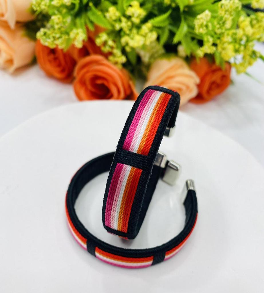 Rainbow LOVE Thread Bracelet - Friendship & Couple Gift
