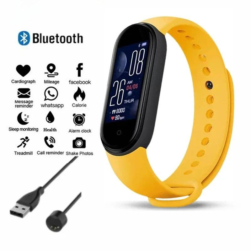 Smart Band Watch Movement Step Count Bluetooth Synchronous Phone Information Waterwroof Smartwatch For Men Women Student