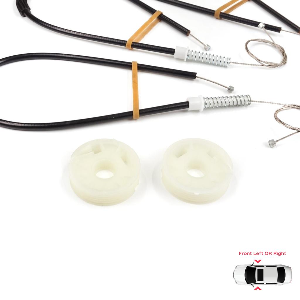 EWR1055 Window Regulator Repair Set Front Left or Right for Smart Roadster 452 2003-2005 Coupe Convertible