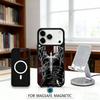 Gothic Coquette Cyber Sigilism Phone Case Magnetic For iPhone17 16 15 14 13 12 Pro Max For Magsafe Wireless Charging Cover