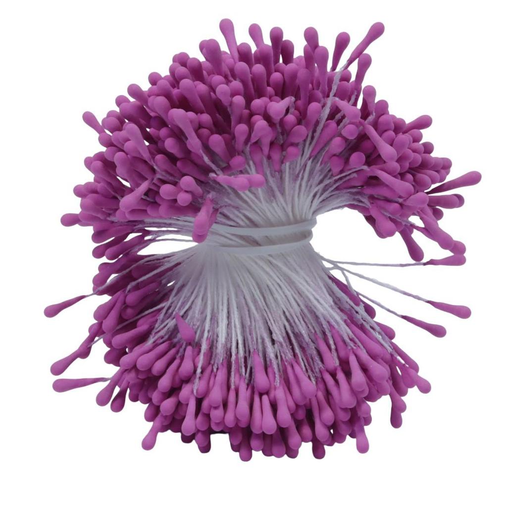 2mm 390 Root Matte Heart Flower Simulation, Eco-Friendly Rose Lily Stamen