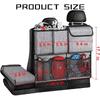 Mandark Car Trunk Organizer, Detachable Vehicle Seatback Hanging Storage Container With Zippers, Large Capacity Waterproof Auto Seat Back Trunk Bag